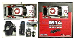 Modelauto 1:14 | Carisma 93968 | Mercedes Benz CLK | Vodafone 2002 - B.Schneider