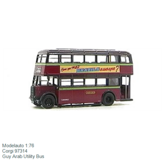 Modelauto 1:76 | Corgi 97314 | Guy Arab Utility Bus