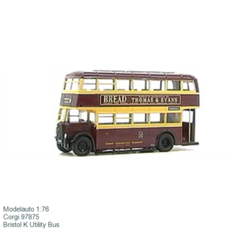 Modelauto 1:76 | Corgi 97875 | Bristol K Utility Bus