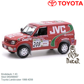 Modelauto 1:43 | Skid SKM99067 | Toyota Landcruiser 1998 #208