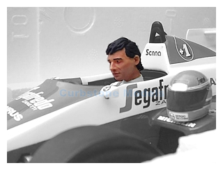 Accessoire 1:18 | AW Art AWART001 | Drivers F1 Head - A.Senna