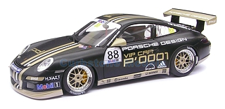 Modelauto 1:18 | Autoart 02112517 | Porsche 911 GT3 Cup Zwart / Goud 2007 #88