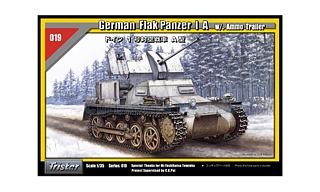 Militair voertuig 1:35 | Tristar tri35019 | Flakpanzer I A with ammo trailer