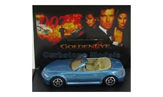 Modelauto 1:64 | Magazine Models MAgJBbmw | BMW Z3 Blauw - J.Bond