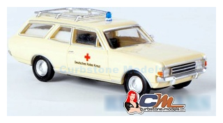 Modelauto 1:87 | Brekina 20566 | Opel Record C Caravan Wit