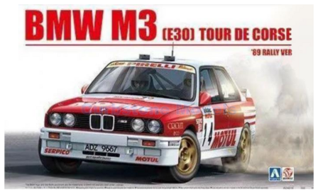 Bouwpakket 1:24 | Beemax 24016 | Bastos Motul BMW M3 (E30) 1989 #14 - F.Chatriot - M.Perin