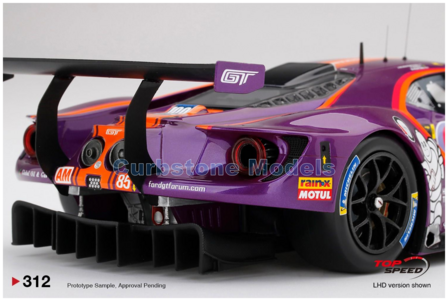 Modelauto 1:18 | Top Speed TS0312 | Ford GT LMGTE-AM | Keating Motorsport 2019 #85 - J.Bleekemolen - F.Fraga - B.Keating