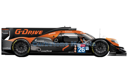 Modelauto 1:18 | Spark 18S696 | Aurus 01 Gibson LMP2 | G-Drive Racing 2021 #26 - N.de Vries - F.Colapinto - R.Rusinov