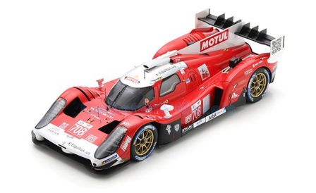 Modelauto 1:18 | Spark 18S802 | Glickenhaus Racing 007 LMH 2022 #708 - P.Derani - O.Pla - R.Dumas