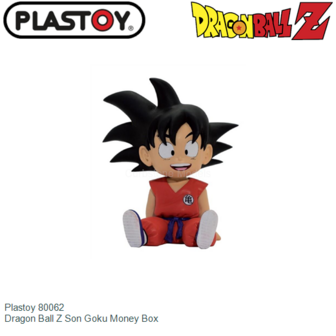  | Plastoy 80062 | Dragon Ball Z Son Goku Money Box