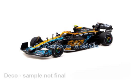 Modelauto 1:64 | Tarmac Works G-F041-LN3 | McLaren F1 MCL46 2022 #4 - L.Norris