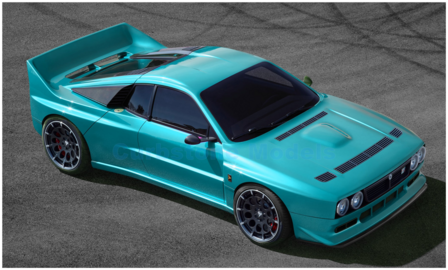 Modelauto 1:18 | Top Marques Collectibles TOP129D | Kimera Lancia EVO37 Light Blue Metallic 2023