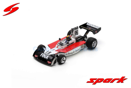 Modelauto 1:43 | Spark S9653 | Surtees TS16 1974 #18 - C.Pace