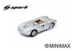 Modelauto 1:43 | Spark S9712 | Porsche Ag 550 RS Spyder 1969 #62 - H.Gl&ouml;ckler - J.Juhan