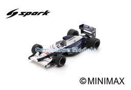 Modelauto 1:43 | Spark S7442 | Brabham BT60B Judd 1992 #7 - E.Van der Poele