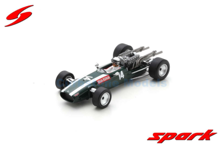 Modelauto 1:43 | Spark S3526 | Cooper Car Company T81B 1968 #14 - B.Redman