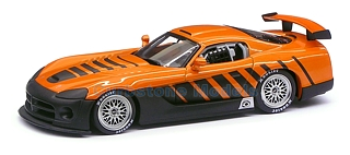 Modelauto 1:43 | Autoart 60422 | Dodge Viper Competition Coupe Oranje / Zwart 2006