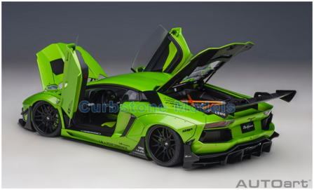 Modelauto 1:18 | Autoart 79243 | LB Performance Lamborghini Aventador Pearl Green 2021