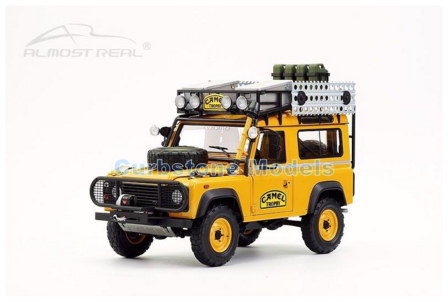 Modelauto 1:18 | Almost Real ALM810213 | Land Rover 90 Yellow 1985