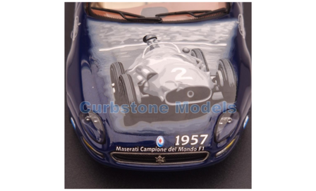 Modelauto 1:43 | IXO-Models MOC051 | Maserati Cambiocorsa Coupe Blauw 2002