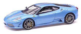 Modelauto 1:43 | Hotwheels N5951 | Ferrari F430 Scuderia Blauw 2004