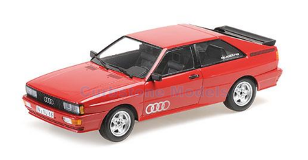 Modelauto 1:18 | Minichamps 155016124 | Audi Quattro Red 1980