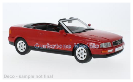 Modelauto 1:18 | Model Car Group 18371 | Audi 80 Cabriolet (B4) red 1991