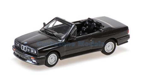 1:87 | Minichamps 870020234 | BMW M3 E30 cabrio Donker grijs metallic 1988