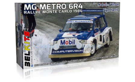 Bouwpakket 1:24 | Belkits BEL015 | MG Metro 6R4 | Austin Rover WRT 1986 #11 - M.Wilson - N.Harris