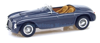 Modelauto 1:43 | Hotwheels P9939 | Ferrari 166 MM Barchetta Blauw 1949