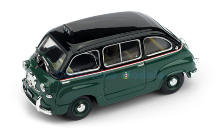 Modelauto 1:43 | Brumm R251 | Fiat 600 Multipla Taxi de Milano 1956