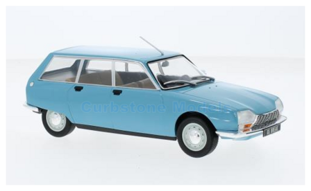 Modelauto 1:24 | Whitebox 124209 | Citro&euml;n GS Break Bright Blue 1971