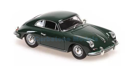 Modelauto 1:43 | Minichamps 940062420 | Porsche 356 C Coup&eacute; Donker Groen 1965