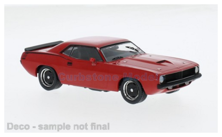 Modelauto 1:43 | IXO-Models CLC592N.22 | Plymouth Barracuda Red 1970