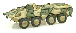 Militair voertuig 1:72 | Easy Model 35019 | BTR-80 APC Battle situation 1994