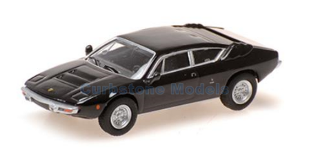 Modelauto 1:87 | Minichamps 870103320 | Lamborghini Urraco Zwart 1974