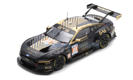 Modelauto 1:43 | Spark S9159 | Ford Mustang GT3 | Proton Competition 2024 #88 - M.Pedersen - G.Roda - D.Olsen