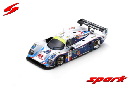 Modelauto 1:43 | Spark S3665 | Courage Comp&eacute;tition C32 LM LMP1/90 1994 #9 - P.Olczyk - J.Ricci - A.Evans