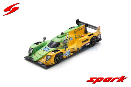 Modelauto 1:43 | Spark S9140 | Oreca 07 Gibson LMP2 | Inter Europol Competition 2024 #34 - C.Novalak  - J.Smiechowski - V.Lomko