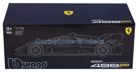 Modelauto 1:12 | Bburago 18-16313 | Ferrari 499P | AF Corse 2024 #83 - Y.Ye - R.Kubica - R.Shwartzman