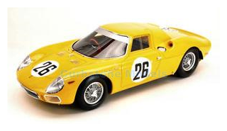 Modelauto 1:18 | Looksmart LS18LM04 | Ferrari 250 LM Geel 1965 #26 - P.Dumay - G.Gosselin