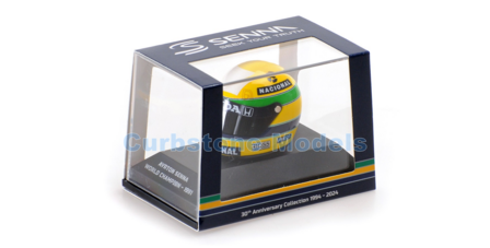 Helm 1:8 | Minichamps 540309101 | Bell Helmet | McLaren Formula One Team 1991 - A.Senna