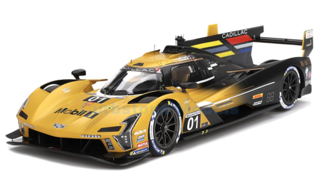 Modelauto 1:18 | Top Speed TS0605 | Cadillac Racing V-Series.R 2024 #01 - R.van der Zande - &Aacute;.Palou - S.Bourdais - S.Dixon