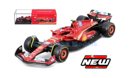 Modelauto 1:43 | Bburago 18-36843SMO | Scuderia Ferrari SF-24 2024 #55 - C.Sainz