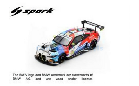 Modelauto 1:43 | Spark SB799 | BMW M4 GT3 | Team WRT 2024 #46 - M.Martin - V.Rossi - R.Marciello