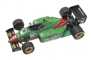 Bouwpakket 1:43 | Tameo TMK021 | Alfa Romeo 185T | Euroracing 1985 #22 - R.Patrese - E.Cheever Sr