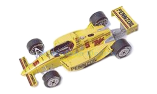 Bouwpakket 1:43 | Tameo TIK001 | Penske PC17 Fiat 272 Geel 1988