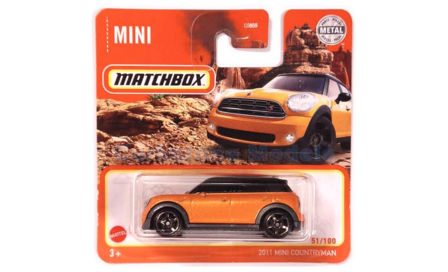 Modelauto 1:64 | Matchbox C0859-GMX69 | Mini Cooper Countryman Orange 2011