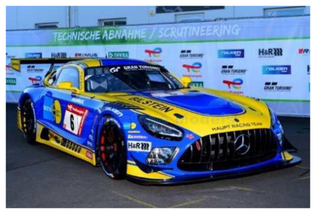 Modelauto 1:43 | Spark SG844 | Mercedes AMG GT3 | Team Bilstein by HRT 2022 #6 - G.Piana - H.Haupt - M.Dienst - N.Bastian