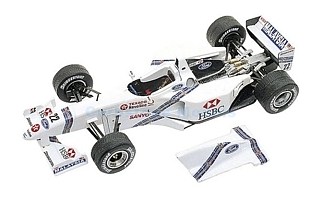 Bouwpakket 1:43 | Tameo TMK250 | Stewart SF1 1997 - R.Barrichello - J.Magnussen